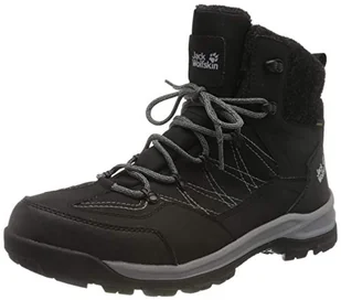 Jack Wolfskin Męskie śniegowce Aspen Texapore Mid M, czarny szary, 48 EU - Śniegowce damskie - miniaturka - grafika 1