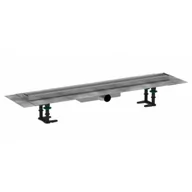 Odpływy liniowe - HANSGROHE 56167000 RainDrain Compact Komplet odpływowy prysznicowy 800 do montażu płytkiego - miniaturka - grafika 1