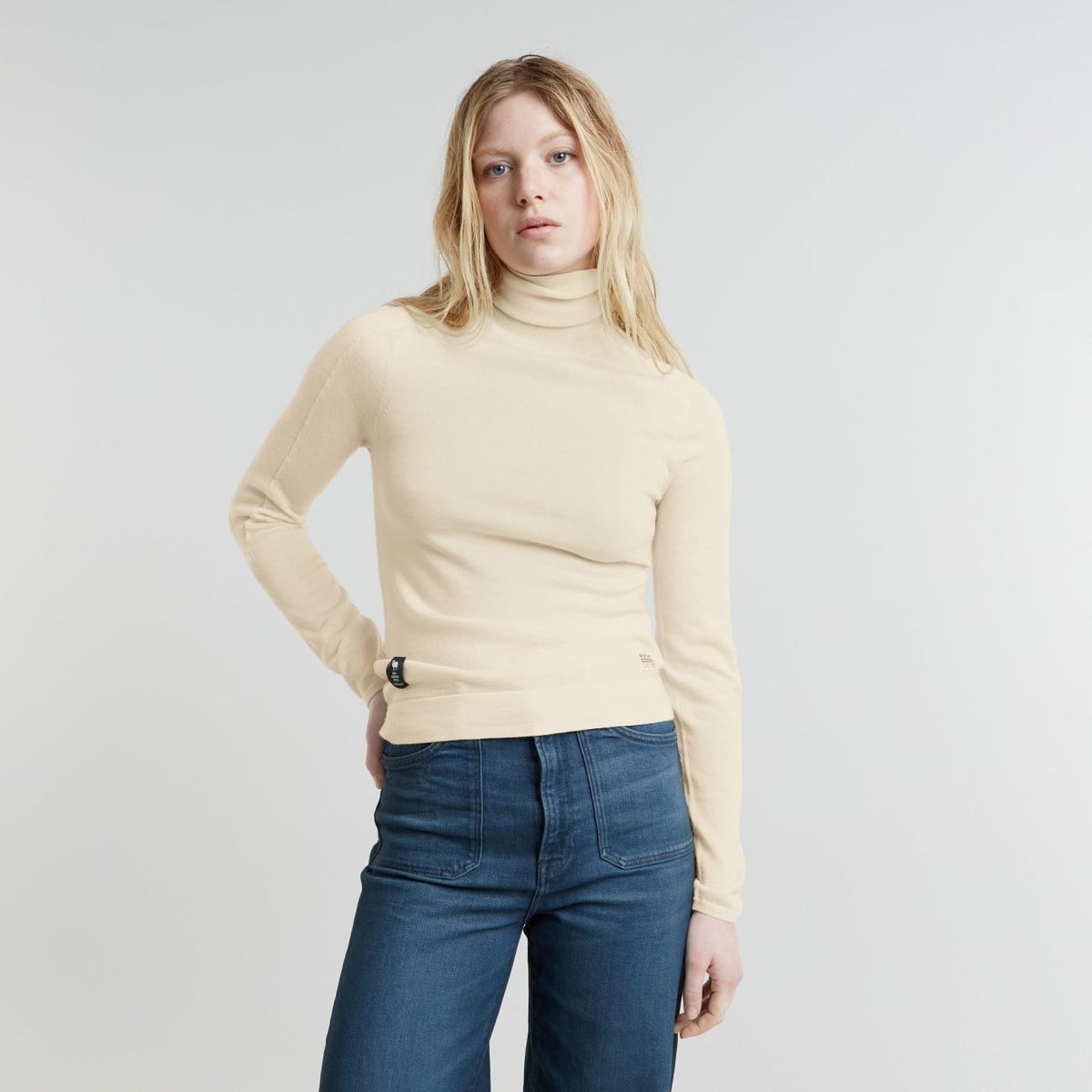maglie donna g-star d25510-d847 127 chalk