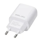Ładowarki do telefonów - Ładowarka sieciowa BELINE BLNCW20C 20 W Biały - miniaturka - grafika 1