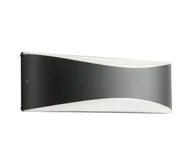 Lampy ogrodowe - Redo 90126 - LED zewnętrzny kinkiet AXEL LED/7W/230V 3000 IP65 antracyt - miniaturka - grafika 1