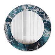 Lustra - Lustro dekoracyjne okrągłe Burzliwe morze - miniaturka - grafika 1