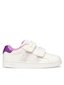 Buty dla dziewczynek - Geox Sneakersy J Eclyper Girl J45LRA 054EW C0653 D Biały - miniaturka - grafika 1