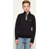 Bluzy dla chłopców - BOSS Kidswear Bluza | Regular Fit - miniaturka - grafika 1