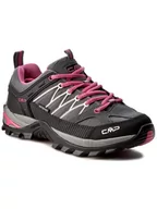 Buty trekkingowe męskie - CMP Trekkingi Rigel Low Trekking Shoes Wp 3Q54456 Szary - miniaturka - grafika 1