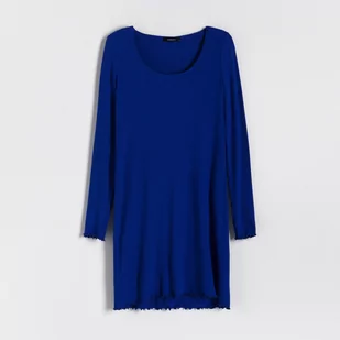 Reserved - Sukienka z Tencelu™ Modalu - Niebieski - Sukienki - miniaturka - grafika 1