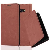 Etui i futerały do telefonów - Etui Cadorabo do Samsung Galaxy A5 2017 w kolorze CAPPUCCINO BROWN Etui na telefon komórkowy z magnetycznym zamknięciem, funkcją podstawki i miejscem na kartę Etui Etui ochronne Etui z klapką w stylu książki - miniaturka - grafika 1