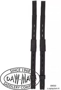 DAW-MAG Puśliska skórzane ujeżdzeniowe ze spinką H - Akcesoria jeździeckie DAW-MAG Puśliska skórzane ujeżdzeniowe ze spinką H - Akcesoria jeździeckie - miniaturka - grafika 1