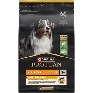 Pro Plan All sizes Adult Light Sterilised, jagnięcina - 14 kg - Sucha karma dla psów - miniaturka - grafika 1