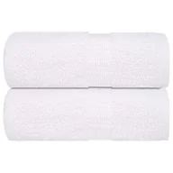 Ręczniki - vidaXL Ręczniki, 2 szt., białe, 15x21 cm, 360 g/m², bawełna 100% - miniaturka - grafika 1