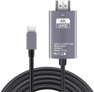 Kable - Kabel Adapter Usb-C 3.1 Typ C Do Hdmi 4K Mhl 2M - miniaturka - grafika 1