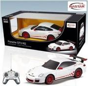 Zabawki zdalnie sterowane - Porsche GT3 RS czarny/biały 1:24 - Rastar - miniaturka - grafika 1