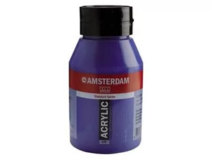 Talens Amsterdam, farba akrylowa, 1000 ml, Niebieski ftalowy - Przybory szkolne - miniaturka - grafika 2