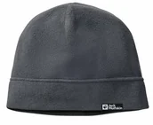 Czapki męskie - Czapka polarowa Jack Wolfskin KASKADEN BEANIE ebony - ONE SIZE - miniaturka - grafika 1