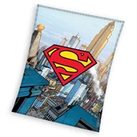 Koce i narzuty dla dzieci - Koc flanelowy DC Comics Superman SUP221026 130x160 cm - miniaturka - grafika 1