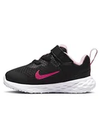 Buty dla dziewczynek - NIKE Revolution 6 NN (GS), Sneaker Dziewczyny, Black Hyper Pink Foam Pink, 22 EU - miniaturka - grafika 1