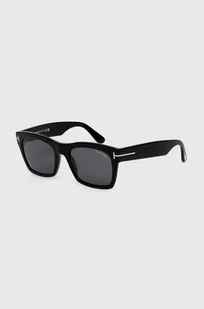 Tom Ford okulary przeciwsłoneczne męskie kolor czarny FT1062_5601A - Okulary przeciwsłoneczne - miniaturka - grafika 1