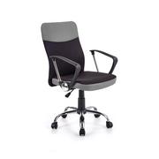 Fotele i krzesła biurowe - Fotel Obrotowy Młodzieżowy Topic Czarno  /  Popiel Halmar - miniaturka - grafika 1