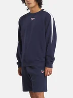 Bluzy męskie - Bluza bez kaptura męska Reebok Ri Cross Check Crew 100215504 M Granatowa (1200161370724). Bluzy bez kaptura męskie - miniaturka - grafika 1