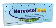 Suplementy diety - WROCŁAWSKIE ZAKŁADY ZIELARSKIE "HERBAPOL" S.A. Nervosol R Sen 20 Tabletek - miniaturka - grafika 1