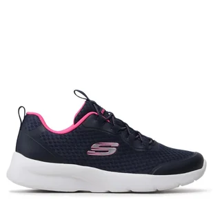 Sneakersy Skechers Social Orbit 149691/NVHP Granatowy - Sneakersy damskie - miniaturka - grafika 1