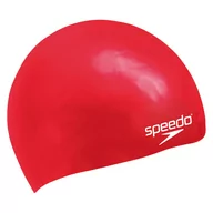 Pływanie - Speedo czepek Moulded Silicone Cap red Jr - miniaturka - grafika 1