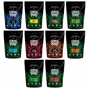Mega Zestaw Yerba Verde Mate Green 10x0,5kg RÓŻNE - Yerba Mate Mega Zestaw Yerba Verde Mate Green 10x0,5kg RÓŻNE - Yerba Mate - miniaturka - grafika 1