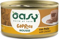 Mokra karma dla kotów - OASY Kot Mousse - z kurczakiem 85g (puszka) - miniaturka - grafika 1