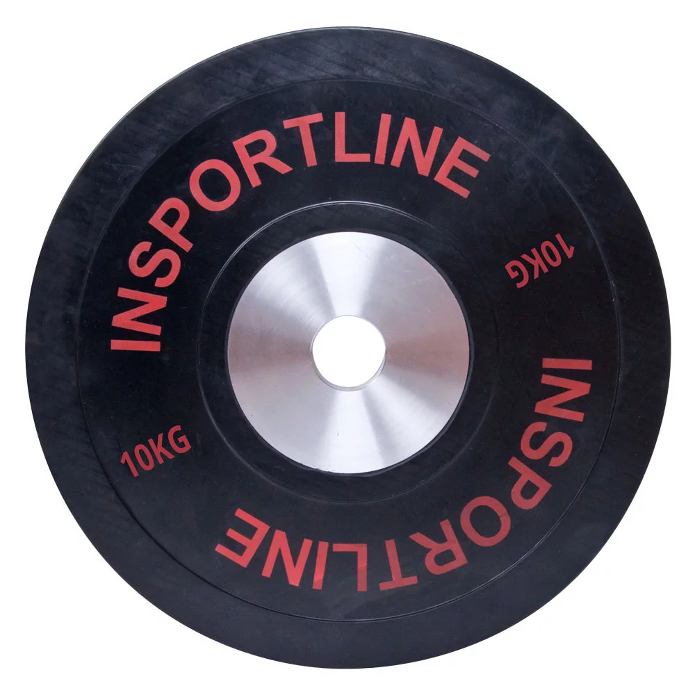 InSportLine Obciążenie gumowane płyta 10 kg 1IN-10378