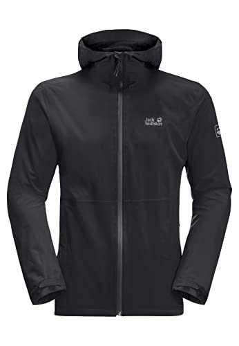 Jack Wolfskin Pack & Go Shell M Kurtka Mężczyźni, black, XXL