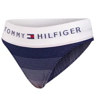 Majtki damskie - Tommy Hilfiger Majtki Damskie Bikini 1P Navy Uw0Uw03568 0Bc S - miniaturka - grafika 1