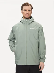 adidas Kurtka outdoor Terrex Multi 2L IN4771 Zielony Regular Fit - Odzież trekkingowa męska - miniaturka - grafika 1