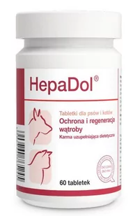 HepaDol 2x60 tabletek - Suplementy i witaminy dla psów - miniaturka - grafika 2