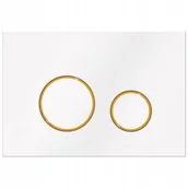 Przyciski spłukujące - KK-POL Przycisk spłukujący do stelaża M11 biały - miniaturka - grafika 1