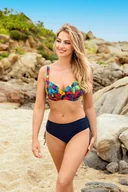 Stroje kąpielowe - Kostium kąpielowy CD-28/W kolor 714 Granatowy, 75E/40 - miniaturka - grafika 1