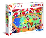 Puzzle - Puzzle Supercolor 104 Maxi Crazy circus - miniaturka - grafika 1