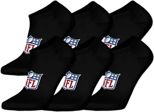 NFL Unisex Shield 6pk skarpety sportowe (6 sztuk) - Kimona, stroje i obuwie - miniaturka - grafika 1