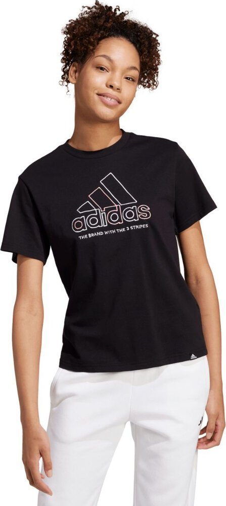 Adidas Koszulka damska adidas Xpress Logo czarna IW5161 S