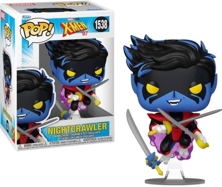 funko pop! x-men '97 marvel 1538 nightcrawler