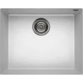 Zlewozmywaki - Elleci Zlewozmywak Quadra 105 BSO G68 Bianco - miniaturka - grafika 1