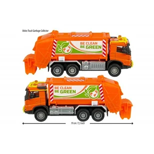 MAJORETTE Śmieciarka Volvo 19cm 374-3000 - Samochody i pojazdy dla dzieci - miniaturka - grafika 6