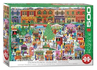 Eurographics EG65005503 puzzle 500 szt. - śródmieście festiwal świąteczny, różne 6500-5503 - Puzzle - miniaturka - grafika 1