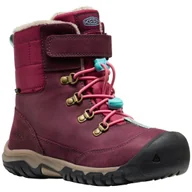 Buty dla chłopców - Dziecięce buty zimowe Keen Kanibou Wp Youth Rozmiar butów (UE): 37 / Kolor: różowy - miniaturka - grafika 1