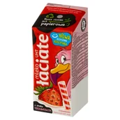 Mleko - Łaciate - Mleczko truskawkowe UHT - miniaturka - grafika 1