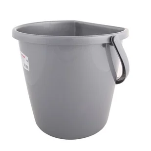 Wiadro przyścienne 11 l srebrne - Inne artykuły do sprzątania - miniaturka - grafika 1