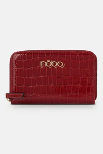 Średni portfel Nobo czerwone croco - Portfele - miniaturka - grafika 1