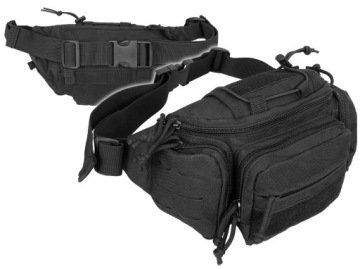 Torba Biodrowa Dominator Saszetka Nerka Ładownica Czarna