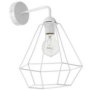 Lampy ścienne - Luminex Kinkiet ALMA 1xE27/60W/230V biały - miniaturka - grafika 1