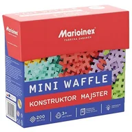 Klocki - Klocki Mini Waffle 200 el. Konstruktor Majster - miniaturka - grafika 1