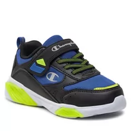Buty dla chłopców - Sneakersy Champion Wave B Ps Low Cut Shoe S32778-CHA-BS037 Rbl/Nbk/Green - miniaturka - grafika 1